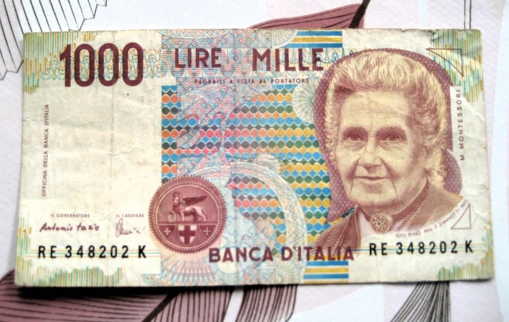 Bankbiljet Italië 1000 Lire, Ophalen of Verzenden, Italië, Los biljet