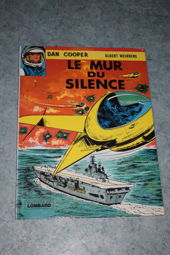 Stripboek Dan Cooper mur du silence strip 1974, Ophalen of Verzenden, Zo goed als nieuw