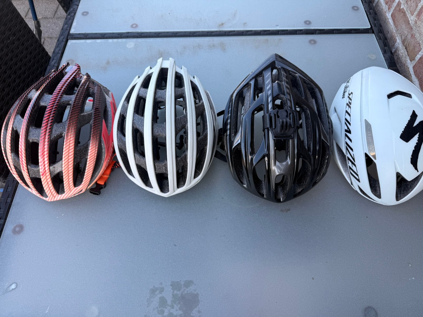 Lot Specialized helmen maat S, Fietsen en Brommers, Ophalen, Gebruikt, S, Heer of Dame