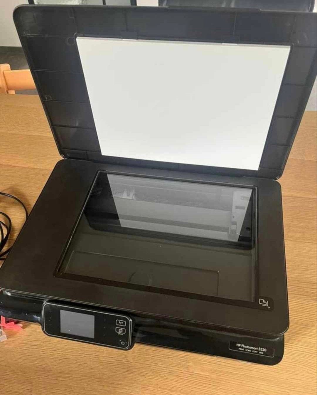 HP Photosmart 5520 All-in-One Printer,Scanner & Copier (Wifi, Computers en Software, Ophalen, Gebruikt, Printer, Inkjetprinter