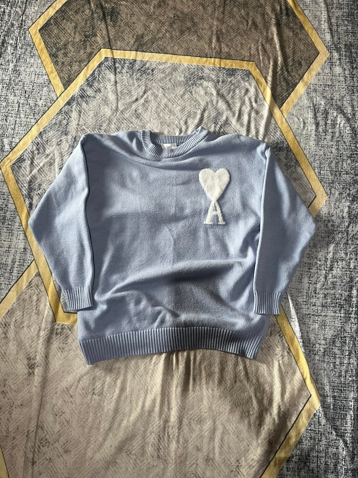AMI blauw trui, Ophalen of Verzenden, Zo goed als nieuw, Blauw