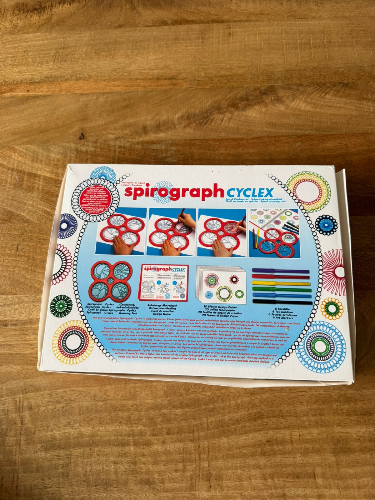 Spirograph Cyclex - spiraaltekenhulpmiddel, Enlèvement ou Envoi, Comme neuf