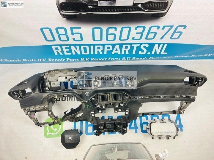 Airbag set PEUGEOT 208 II Dashboard GT-LINE STIKSEL Airbagse, -, Utilisé, -, Enlèvement ou Envoi
