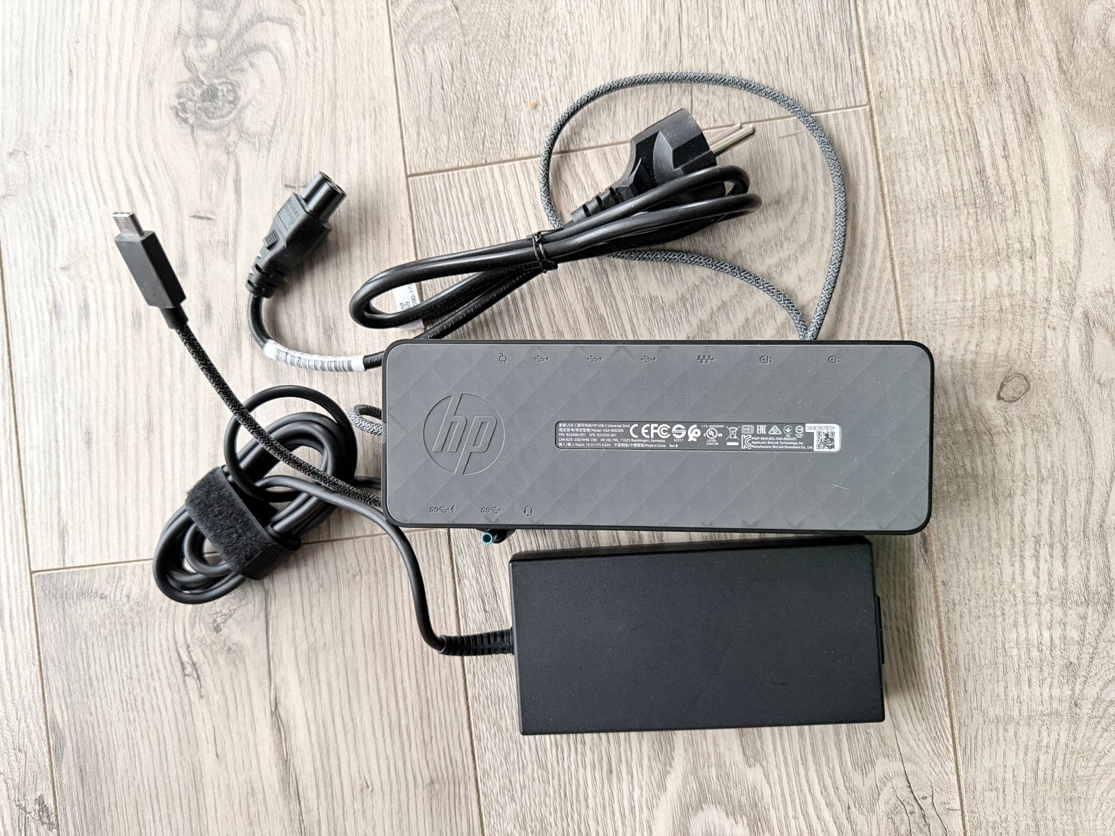 HP USB-C Universal Docking Station (Model: HSA-B005DS), Ophalen of Verzenden, Zo goed als nieuw, Docking station