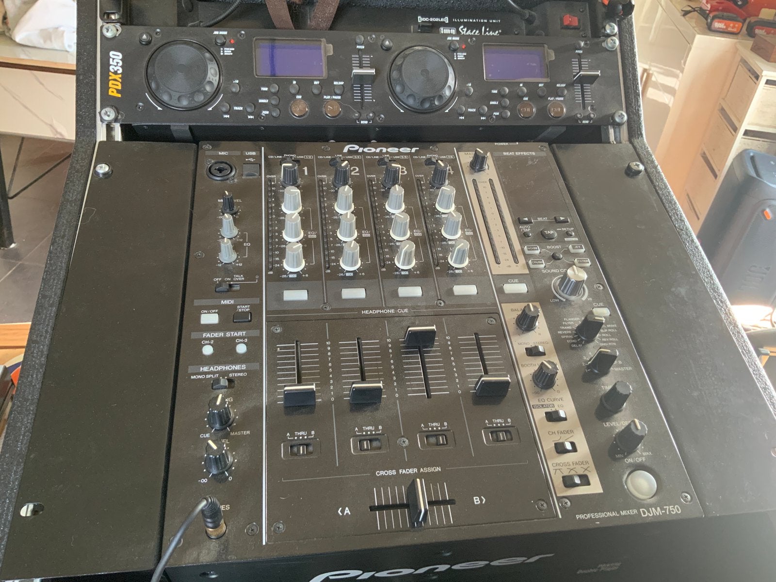 Table mixage pioneer djm750, Muziek en Instrumenten, Ophalen, Zo goed als nieuw