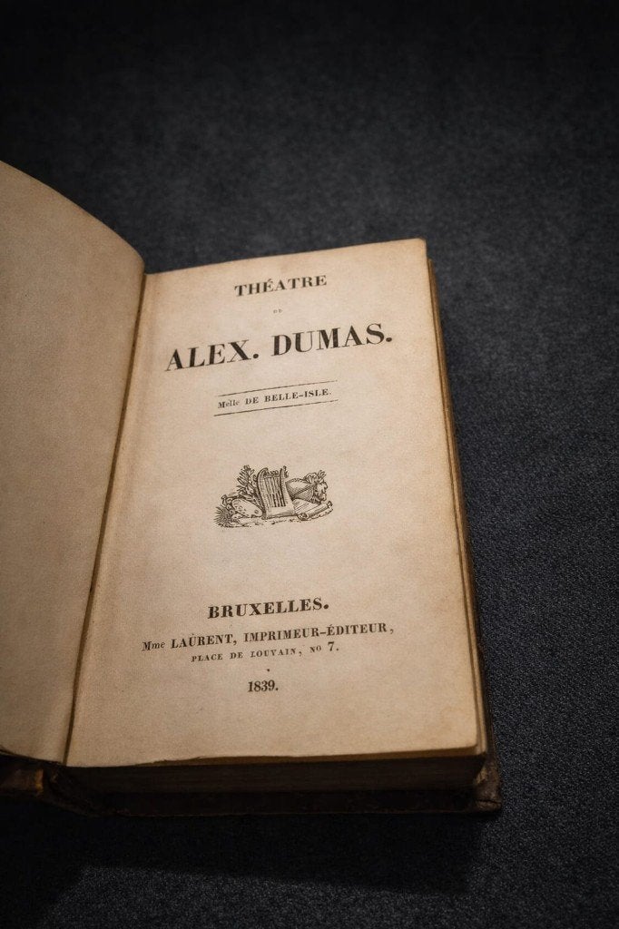 Deel IV Alexandre Dumas 1839 Theater., Ophalen, Dumas