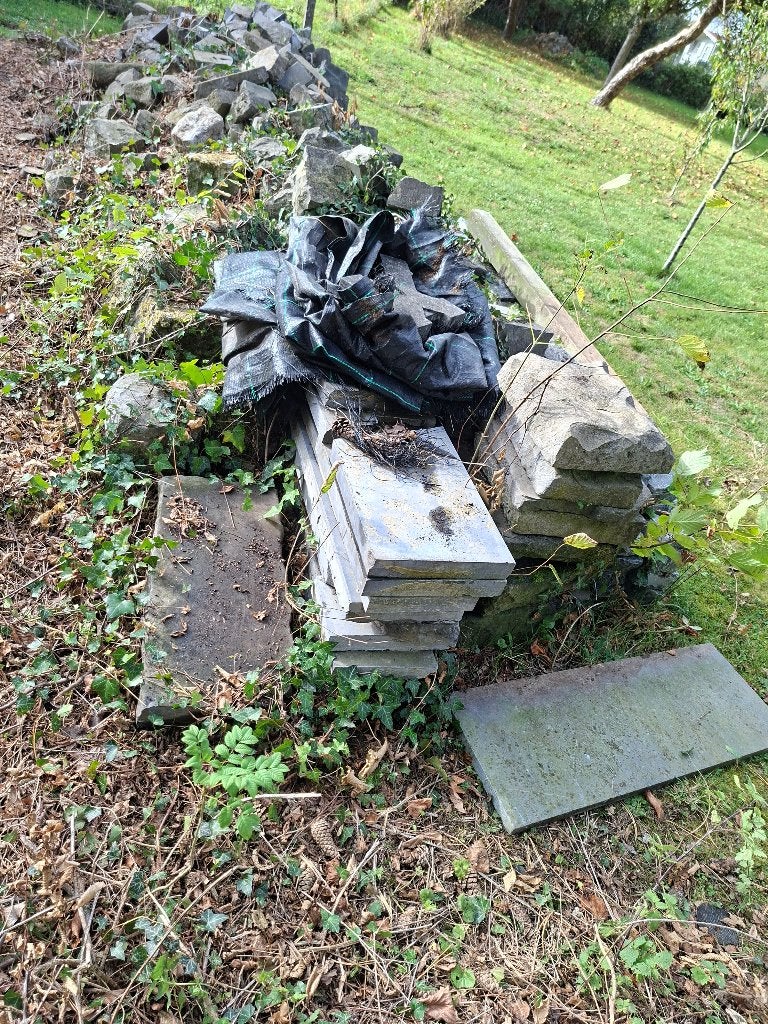 Lot de pierres, Bricolage & Construction, Enlèvement, Utilisé