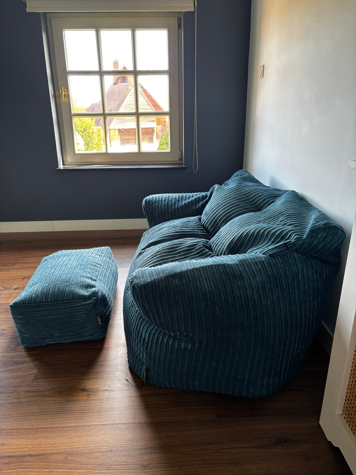 Big Bertha Original, Maison & Meubles, Sièges-poires, Enlèvement, Neuf, Bleu, Pouf