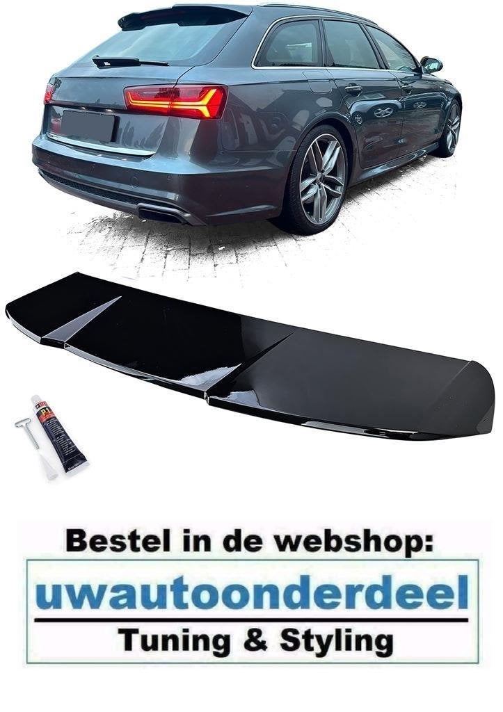 Achterklep Spoiler Glans Zwart Geschikt Voor Audi A6 C7 4G A, Envoi