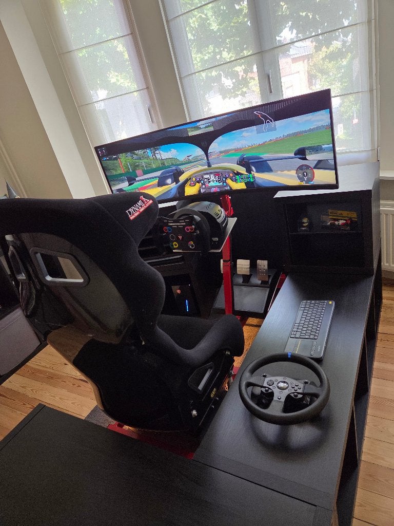 Professionele Race Sim MOTION platform Complete set up, Ophalen, Virtual Reality, Zo goed als nieuw, Eén computer