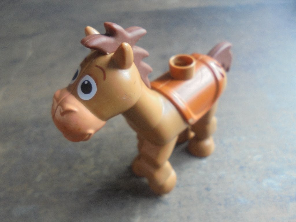 Lego Duplo Toy Story Figure Bullseye (zie foto's), Gebruikt, Ophalen of Verzenden, Losse stenen, Disney