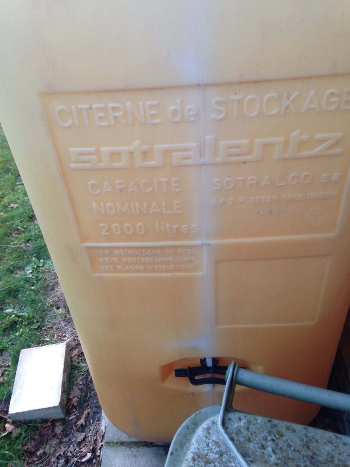 Mazouttank, Doe-het-zelf en Bouw, Ophalen, Gebruikt