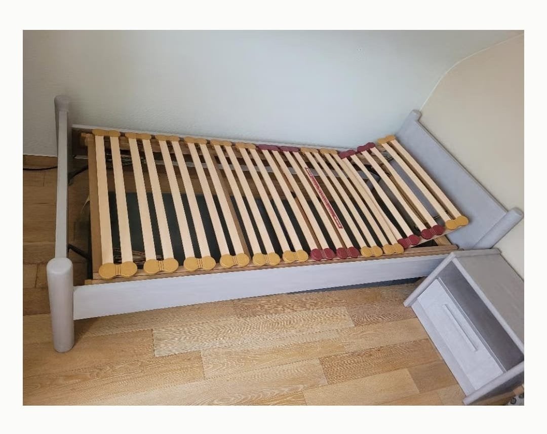 Bed + latex, Huis en Inrichting, Ophalen, Zo goed als nieuw