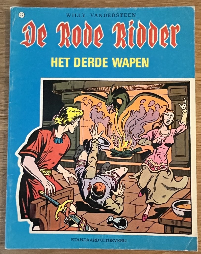 De Rode Ridder - Het derde wapen - 35 (1980) Strip, Une BD, Enlèvement ou Envoi, Utilisé