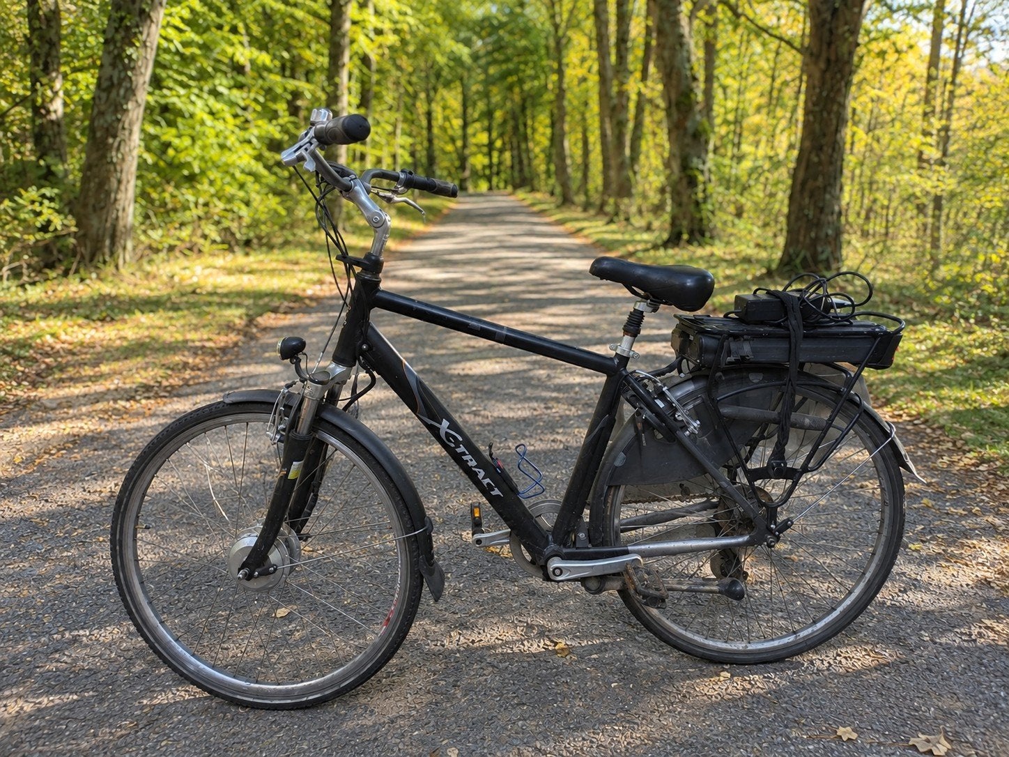 Vélo électrique Xtract pour homme taille 55, moteur de roue, Vélos & Vélomoteurs, Enlèvement ou Envoi