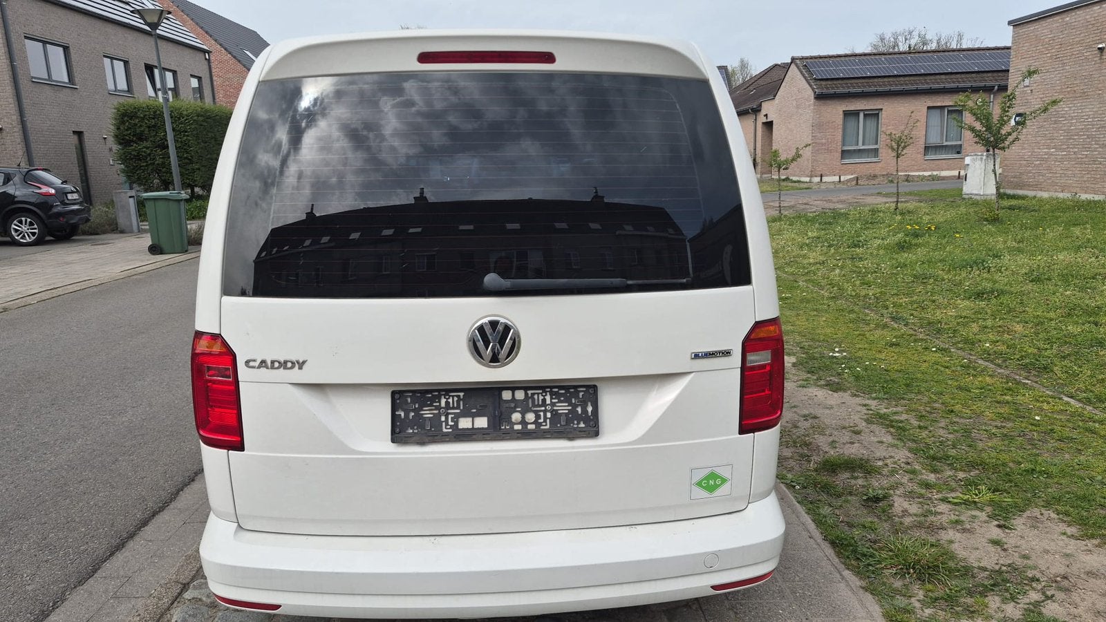 Vw Caddy 1.4 Benzine+CNG – 02/2019 – 114.600 km – Incl btw, Autos, Cuir, Entreprise, Boîte manuelle, Noir