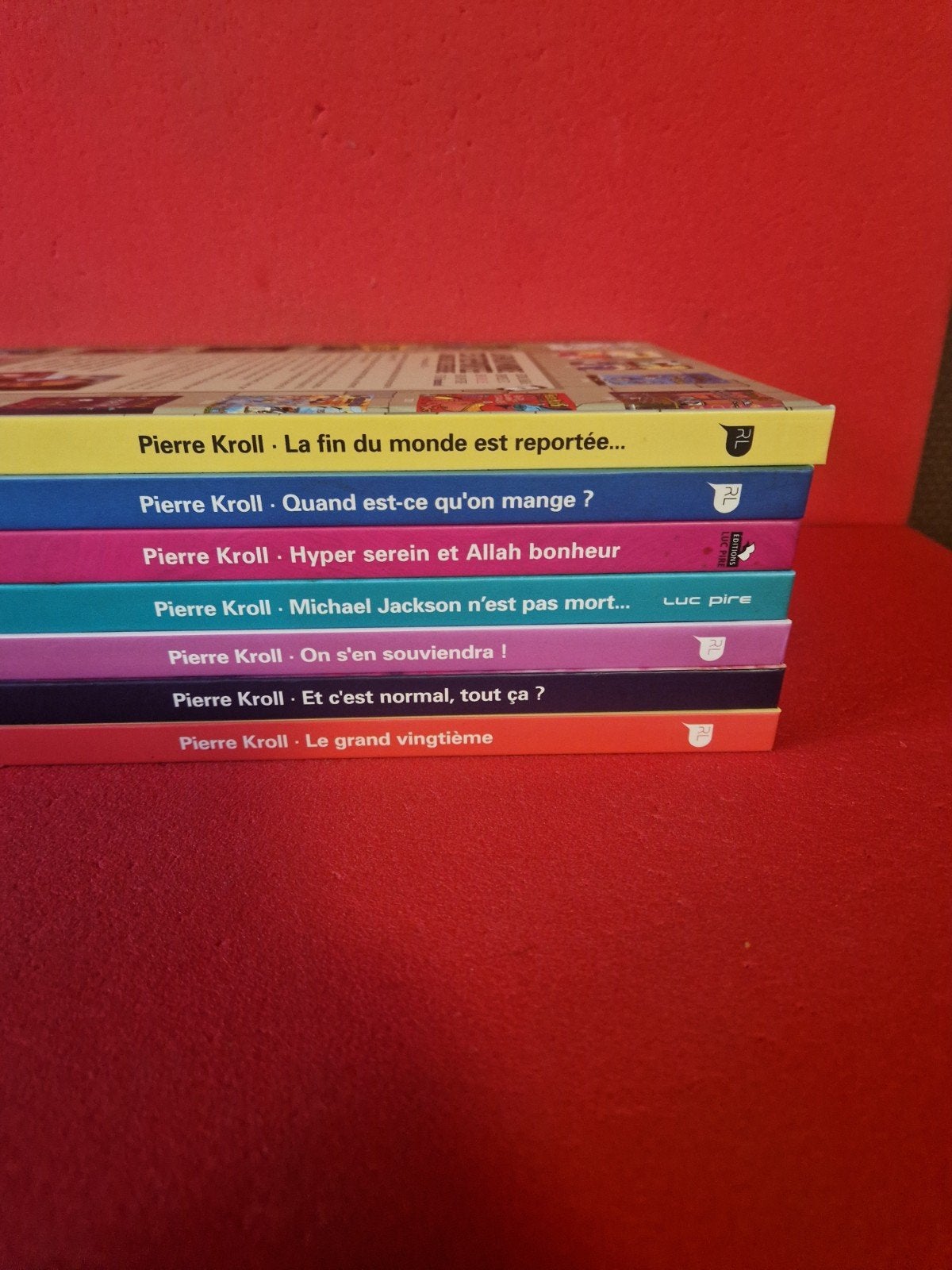 lot de 7 bd pierre kroll, Enlèvement ou Envoi