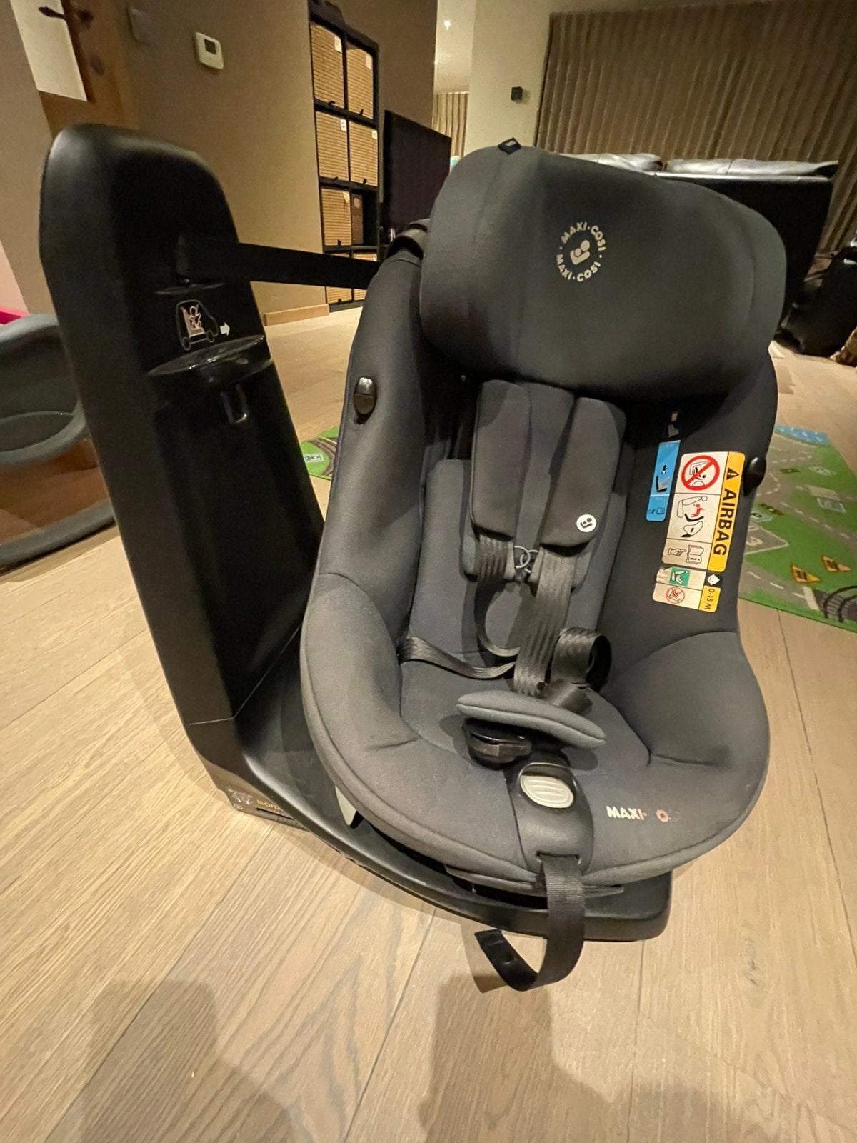 Maxi Cosi Axissfix met isofix, Ophalen, Gebruikt, 0 t/m 18 kg, Zijbescherming