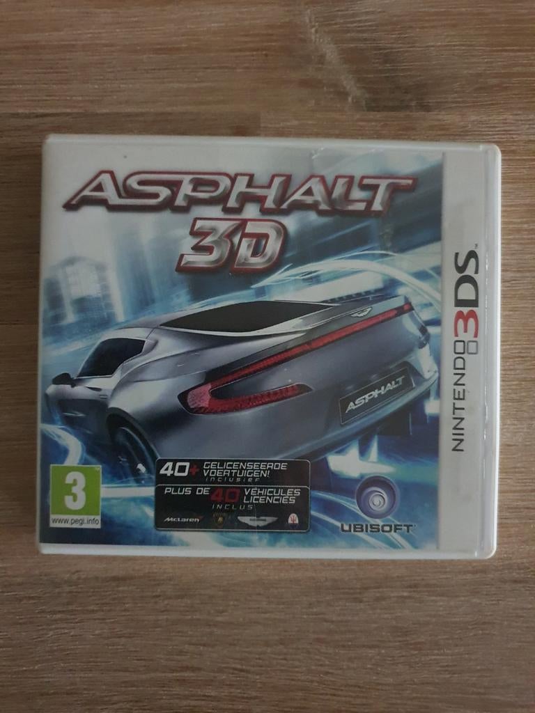 Nintendo 3ds asphalt 3d, Ophalen