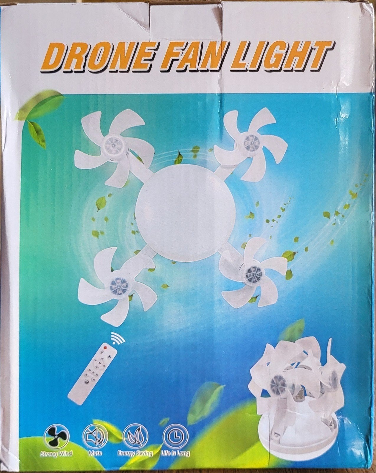 ventilateur de plafond avec lampe, Enlèvement, Ventilateur avec télécommande, Neuf, Ventilateur de plafond