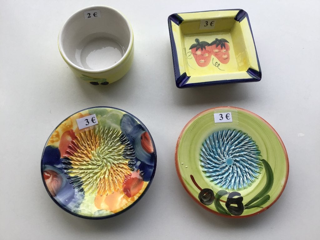 7 beaux plats et/ou paniers, Antiquités & Art, Curiosités & Brocante, Enlèvement ou Envoi