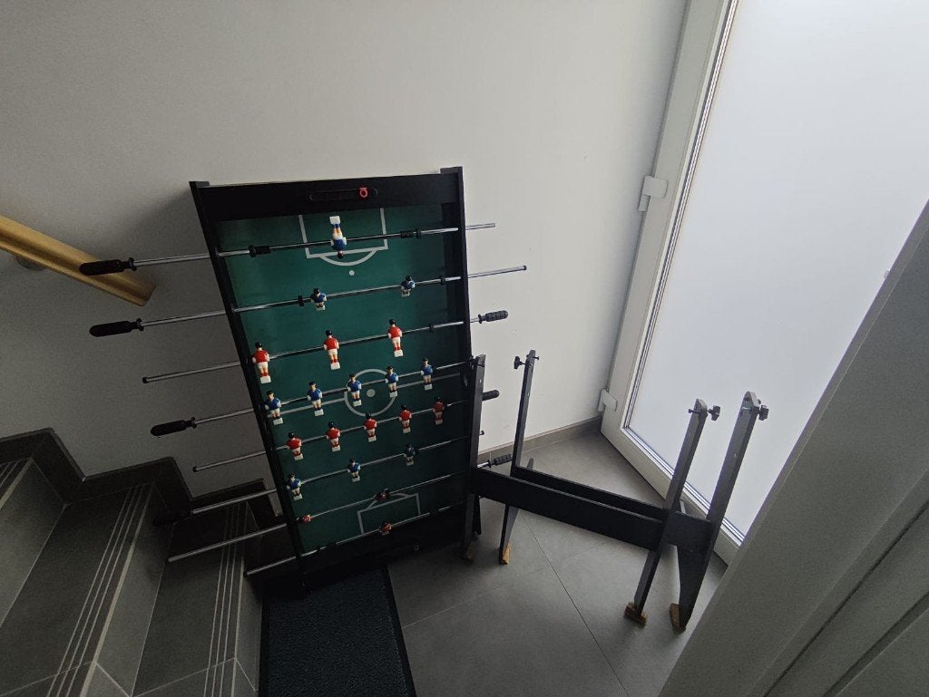 Voetbaltafel, Ophalen, Gebruikt