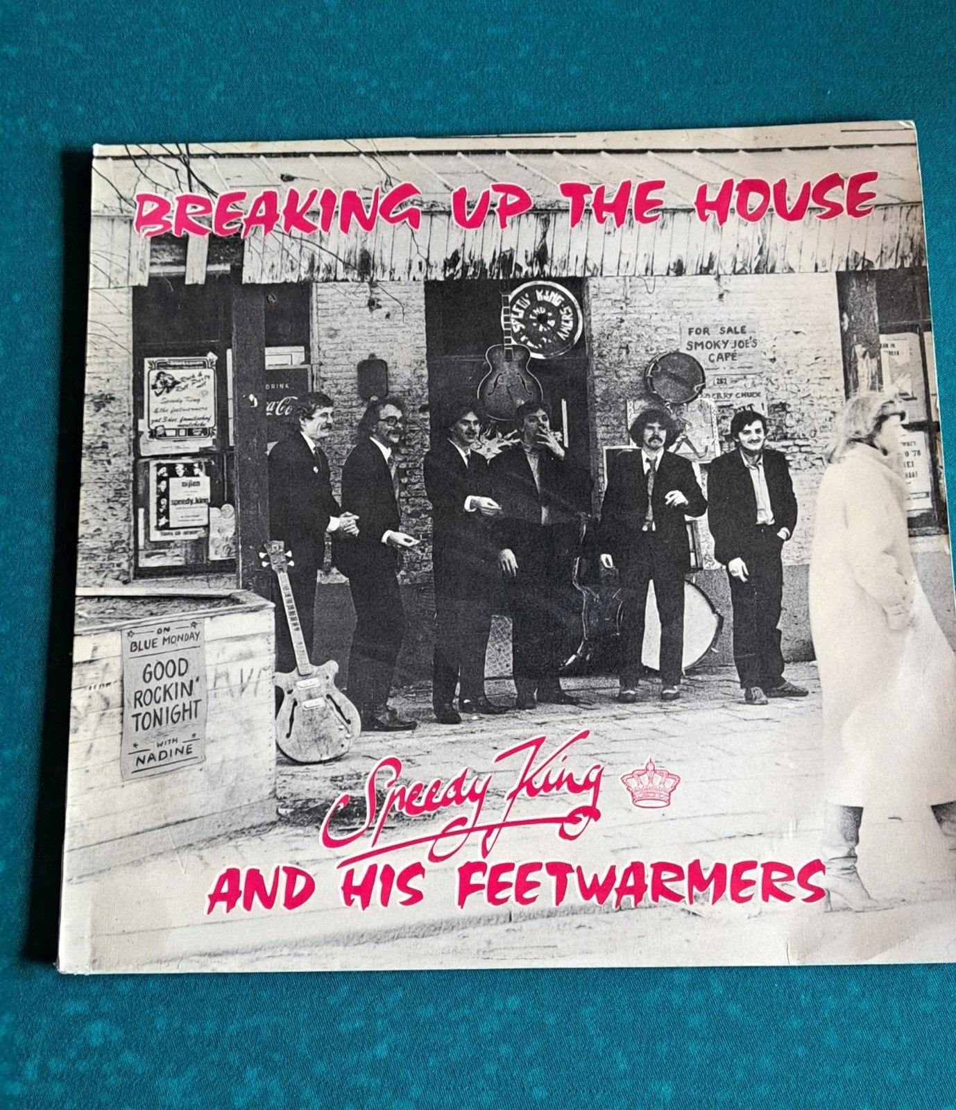 Vinyl gesigneerd Speedy King and his feetwarmers  zeldzaam, Ophalen of Verzenden