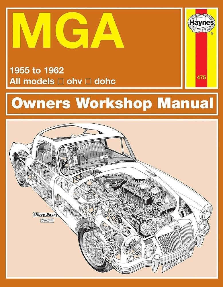 Manuel d'atelier HAYNES MGA 1955-1962, Autos : Pièces & Accessoires, Neuf, -, -, MG
