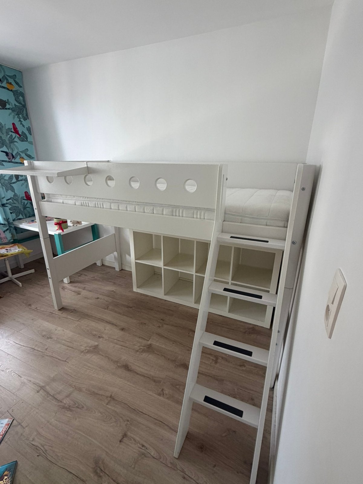 Flexa le lit enfant, Maison & Meubles, Chambre à coucher | Lits superposés & Lits mezzanines, 90 cm, Lit mi-hauteur mezzanine