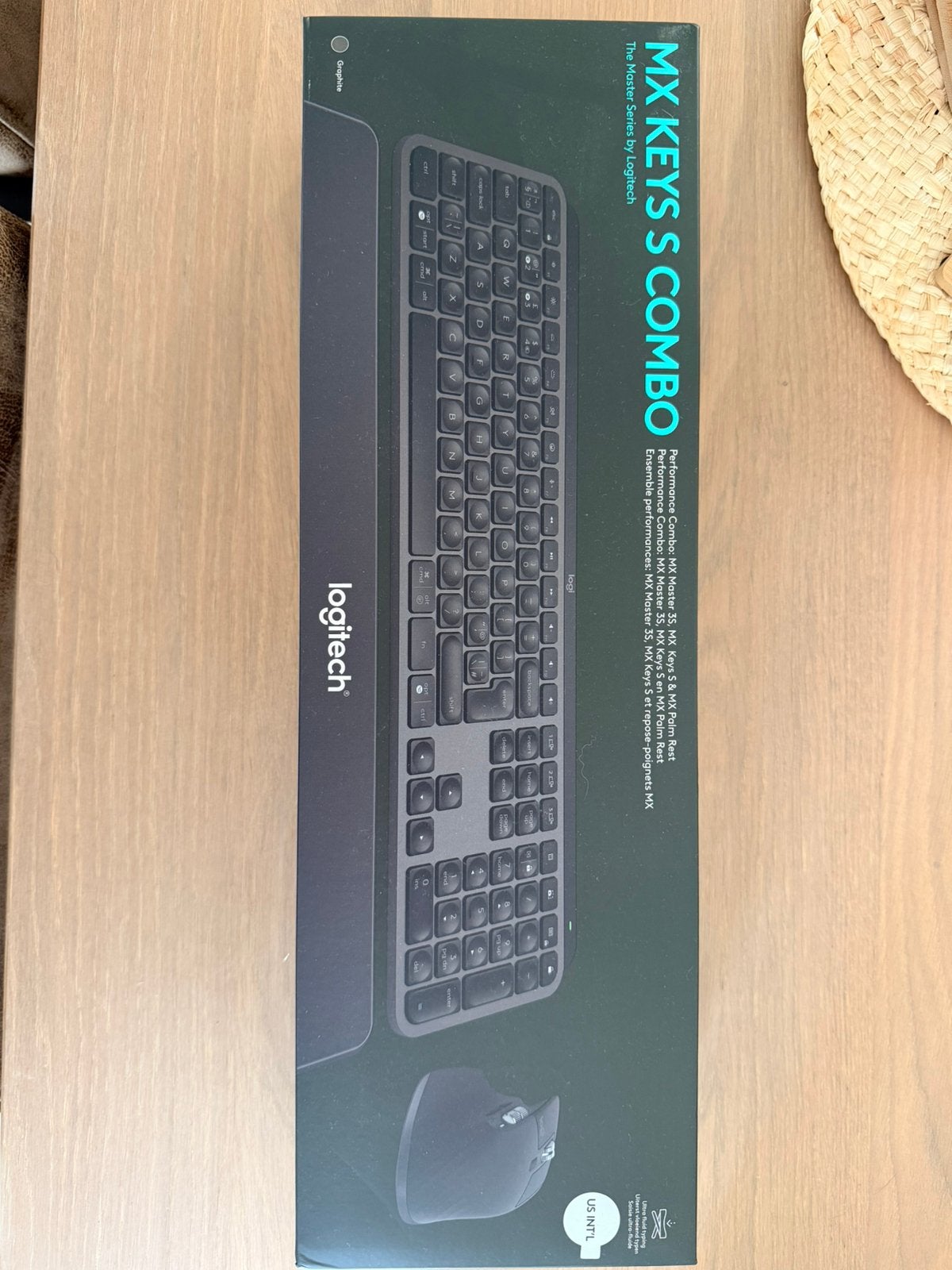 Logitec MX Keys Combo Qwerty, Computers en Software, Nieuw, Ophalen of Verzenden, Draadloos, Qwerty