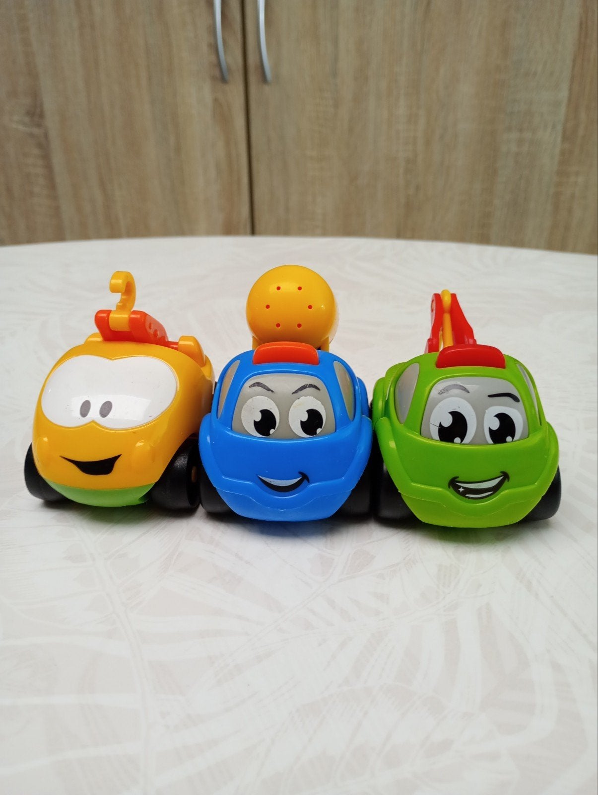 Lot de 3 voitures Chantier / Travaux Smoby Vroom Planet, Enlèvement ou Envoi