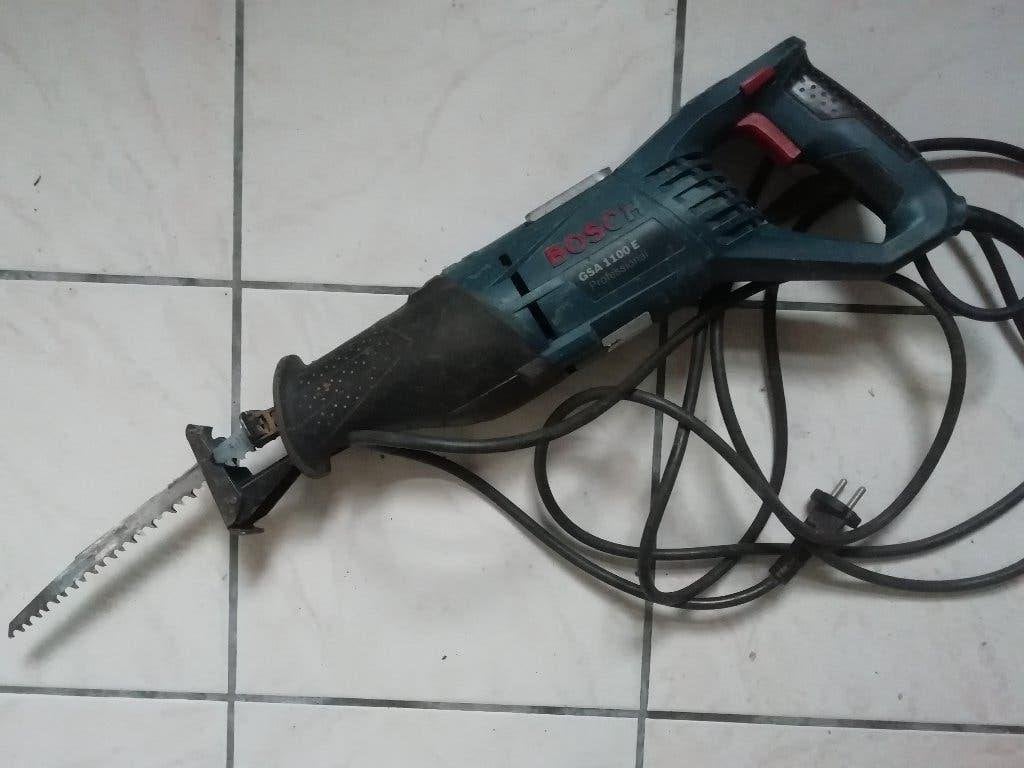 handzaag electrisch, Tuin en Terras, Ophalen, Gebruikt, Handzaag, Bosch