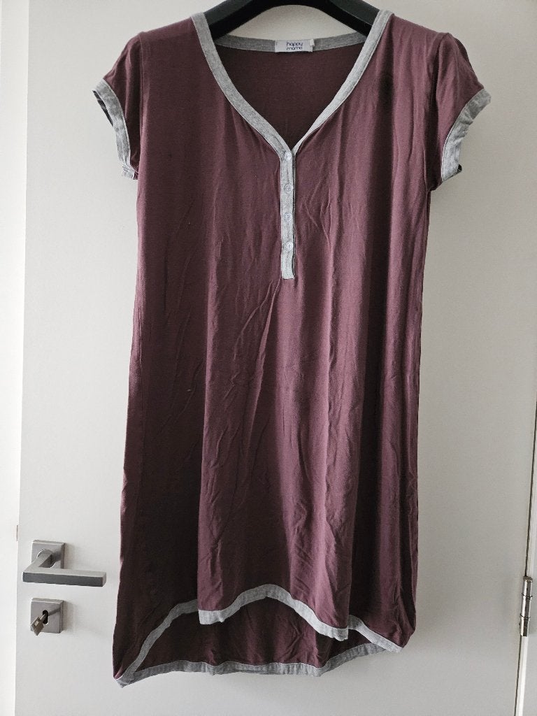 Nachtkleedje / pyjama voor zwangerschap en borstvoeding, Kleding | Dames, ANDERE, Ophalen, Gedragen, Maat 46/48 (XL) of groter
