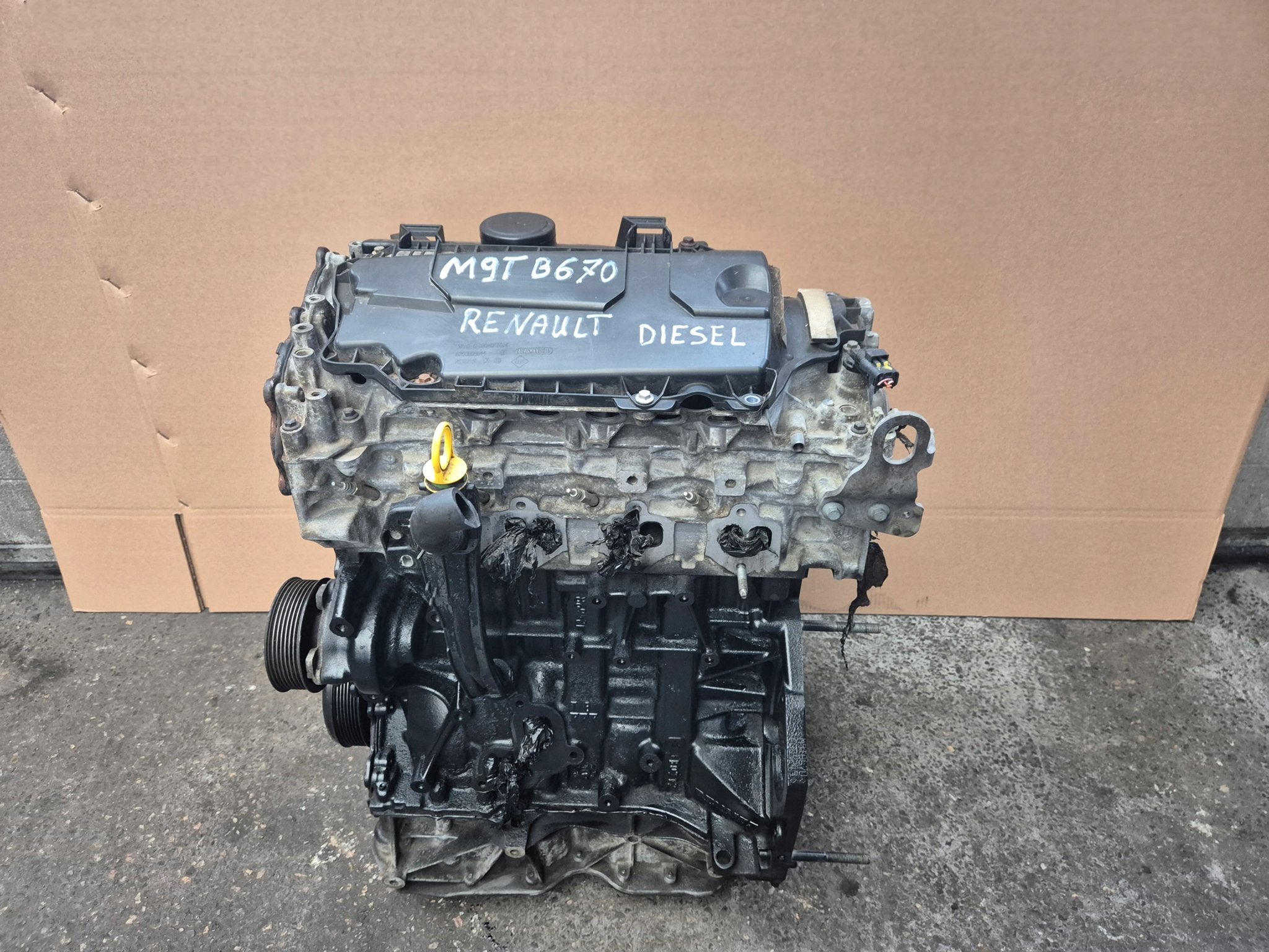 Moteur M9T672 Complet RENAULT MASTER, Verzenden, Gebruikt, Overige automerken