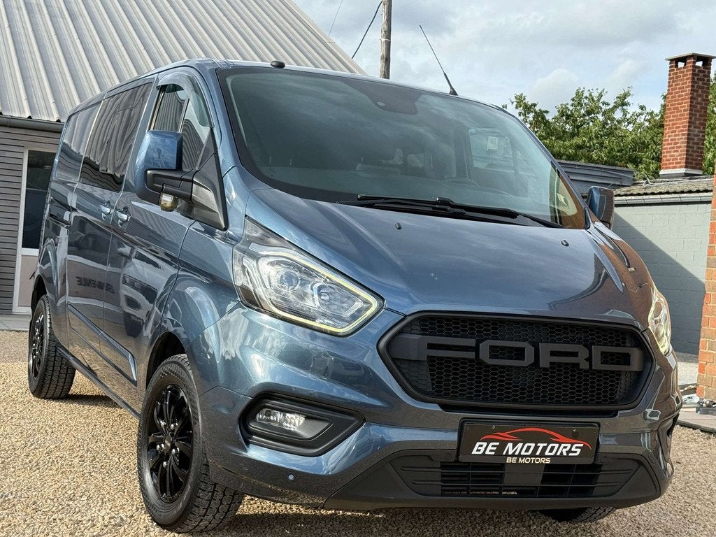 Ford Transit Custom 2.0 TDCi 170 CV L2H1 / 6 PLACES / DOUVLE, Auto's, 186 g/km, Gebruikt, Euro 6, 4 cilinders