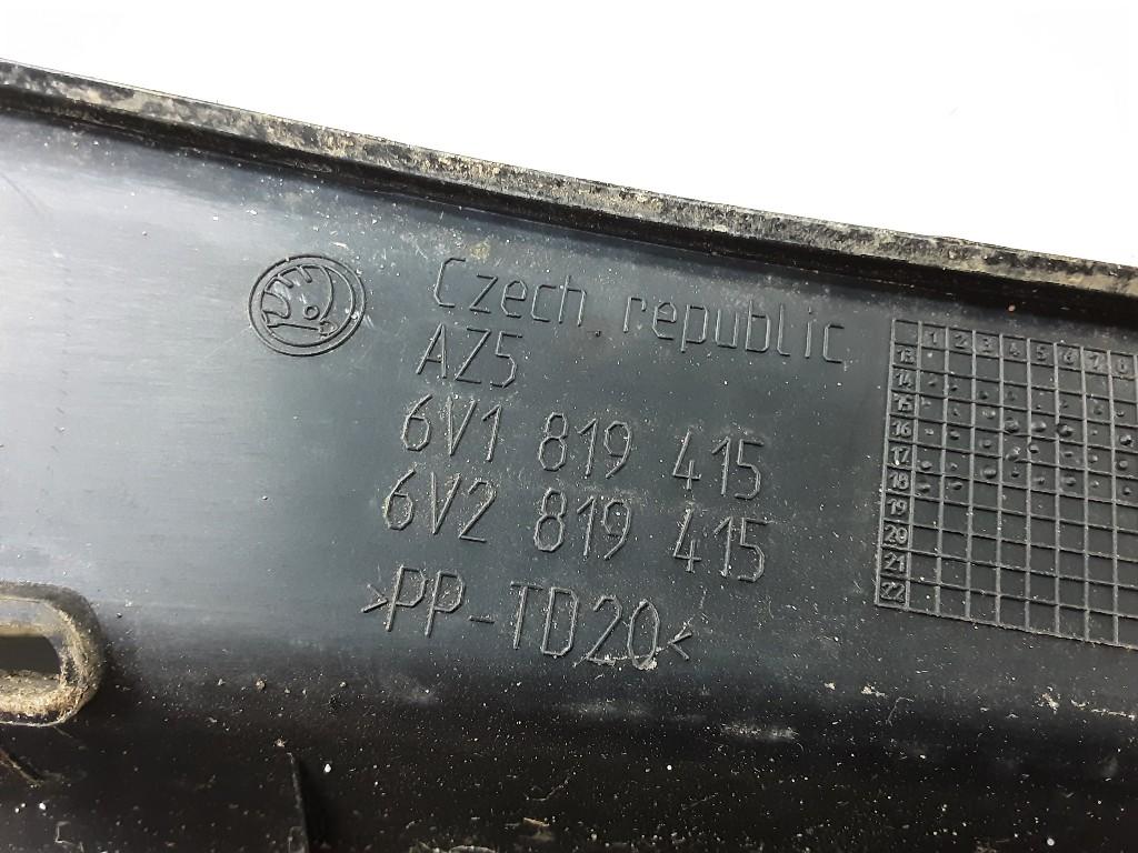 SIERLIJSTEN VOORRUIT Fabia III Combi (NJ5) (6V1819415), Auto-onderdelen, Carrosserie, Skoda, Voor, Gebruikt