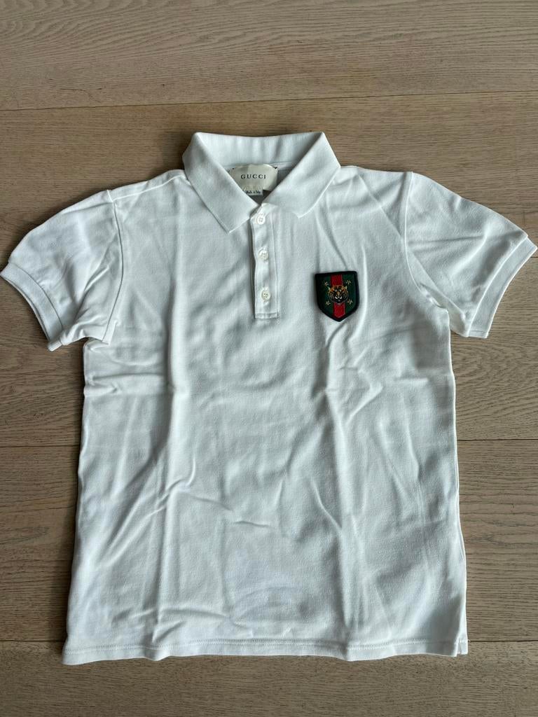Gucci, witte polo 10jr, Enlèvement ou Envoi, Comme neuf