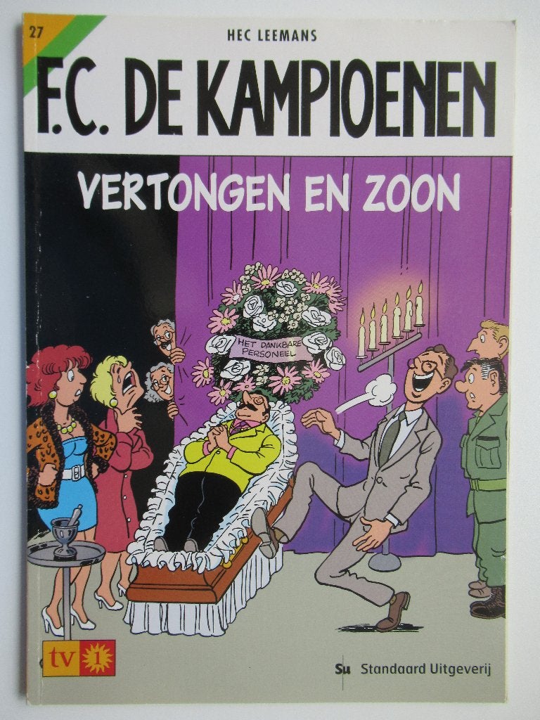 f.c. de kampioenen...nr.27...vertongen en zoon........1st, Ophalen of Verzenden, Zo goed als nieuw