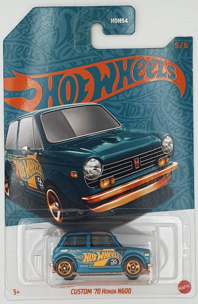 Hot Wheels - 56th Anniversary - Custom '70 Honda N600, Hobby & Loisirs créatifs, Voitures miniatures | Échelles Autre, Neuf, Voiture