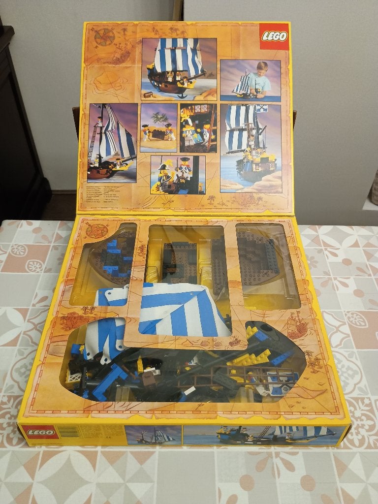 Lego 6274 met doos en bouwplan in perfecte toestand, Ophalen, Zo goed als nieuw, Lego