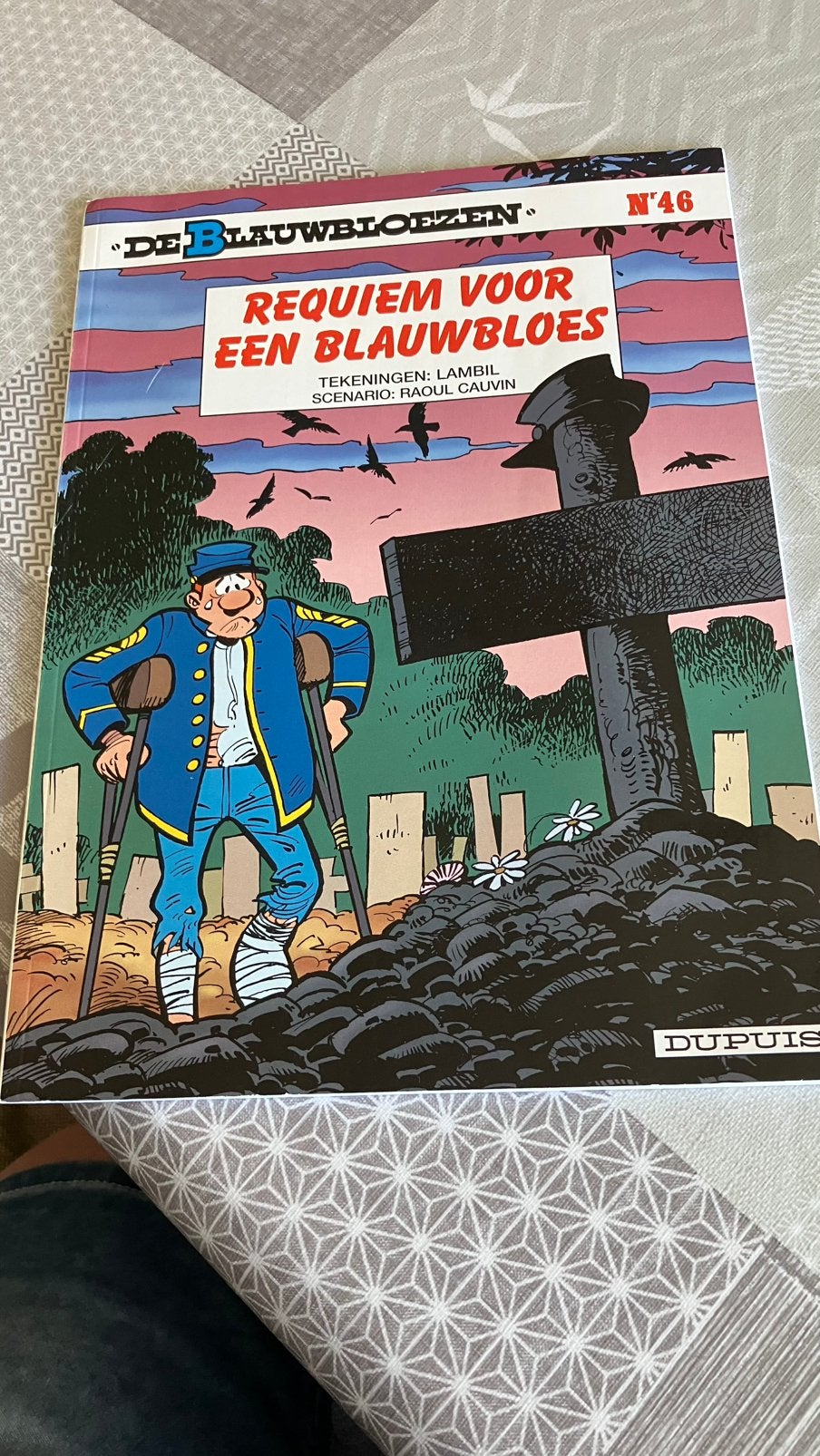 Strip, de blauwe bloezen, Ophalen, Gelezen