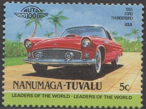 Nanumaga Tuvalu - Thunderbird 1955 - 1984, Timbres & Monnaies, Enlèvement ou Envoi, Non oblitéré