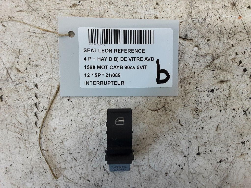 SCHAKELAAR Seat Leon (1P1) (01-2005/08-2013), Gebruikt, Seat