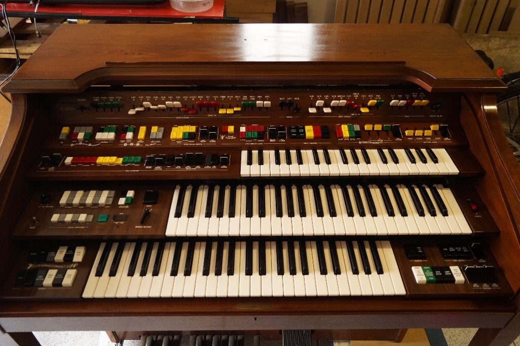 Yamaha D-85 + SY2 + Extrernal Speaker, Musique & Instruments, Enlèvement, Comme neuf, 3 claviers, Orgue