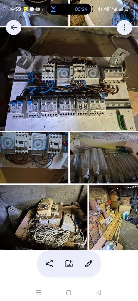 Matériel de culture en serre, Bricolage & Construction, Électricité & Câbles, Enlèvement