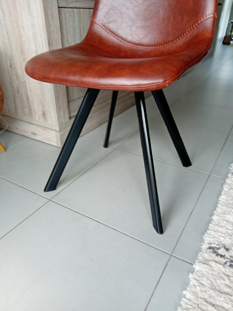 6 stoelen en 3 spiegels, Huis en Inrichting, Stoelen, Ophalen, Overige kleuren, Zo goed als nieuw, Modern