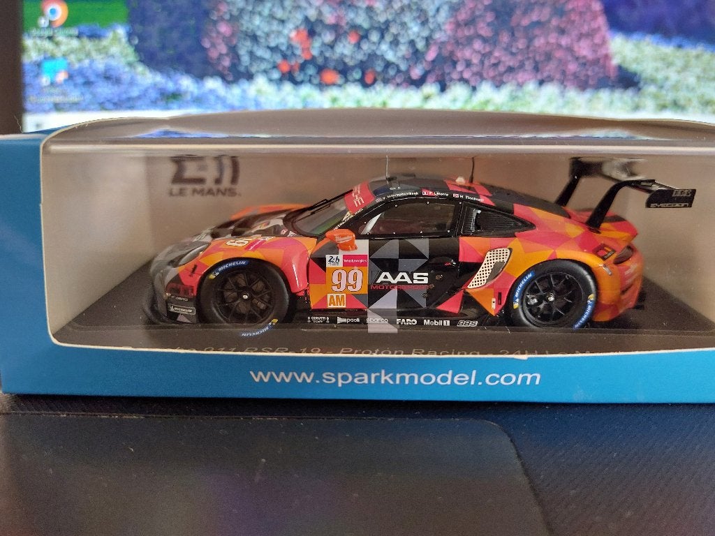 Porsche 911 RSR-19, Hobby & Loisirs créatifs, Voitures miniatures | 1:43, Enlèvement ou Envoi, Comme neuf
