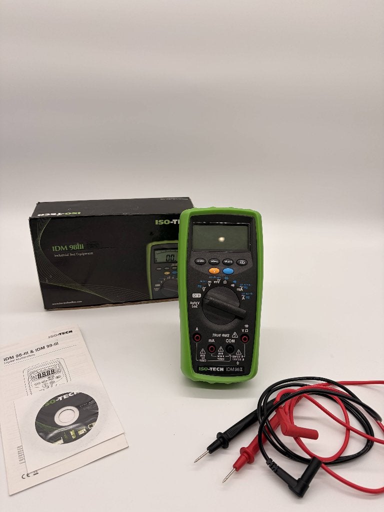 Multimètre numérique ISO-TECH IDM 98III True RMS, Bricolage & Construction, Enlèvement ou Envoi, Multimètre