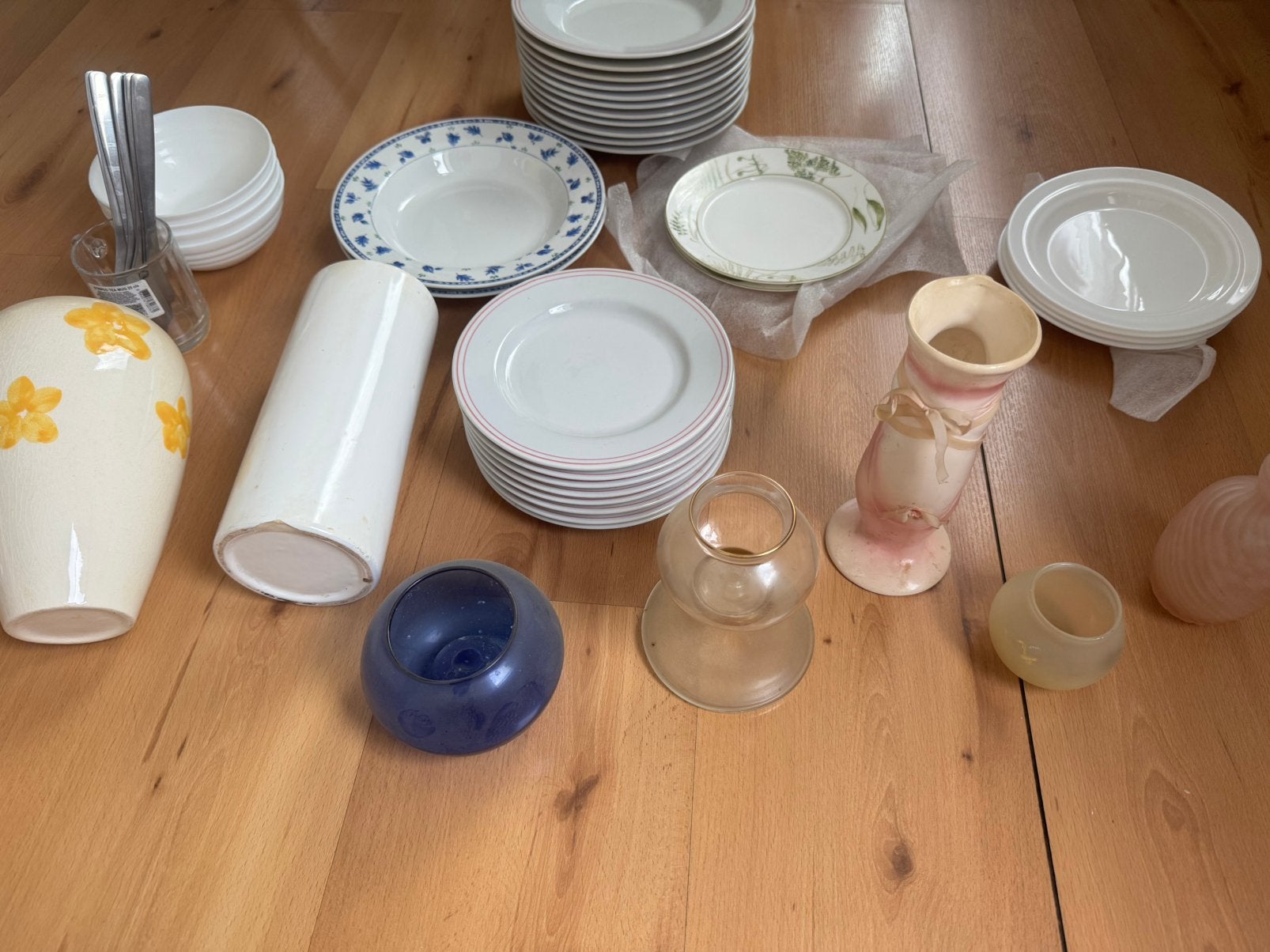 Gratis servies, vazen en decoratie – alles samen, Huis en Inrichting, Ophalen, Gebruikt