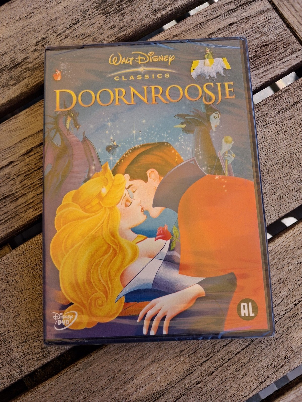 Gesealde Disney Dvd Doornroosje., Cd's en Dvd's, Ophalen, Europees, Animatie, Engels